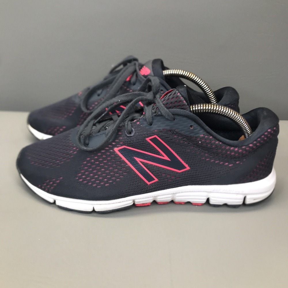 New Balance 600 V2 W600EP2 Dark Gray Pink Running Shoes Womens Size 7